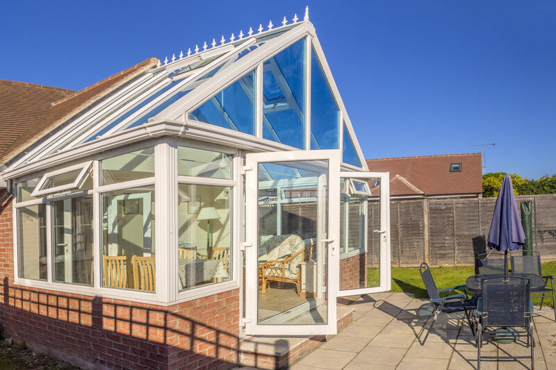 Glass Conservatory in Liverpool Merseyside